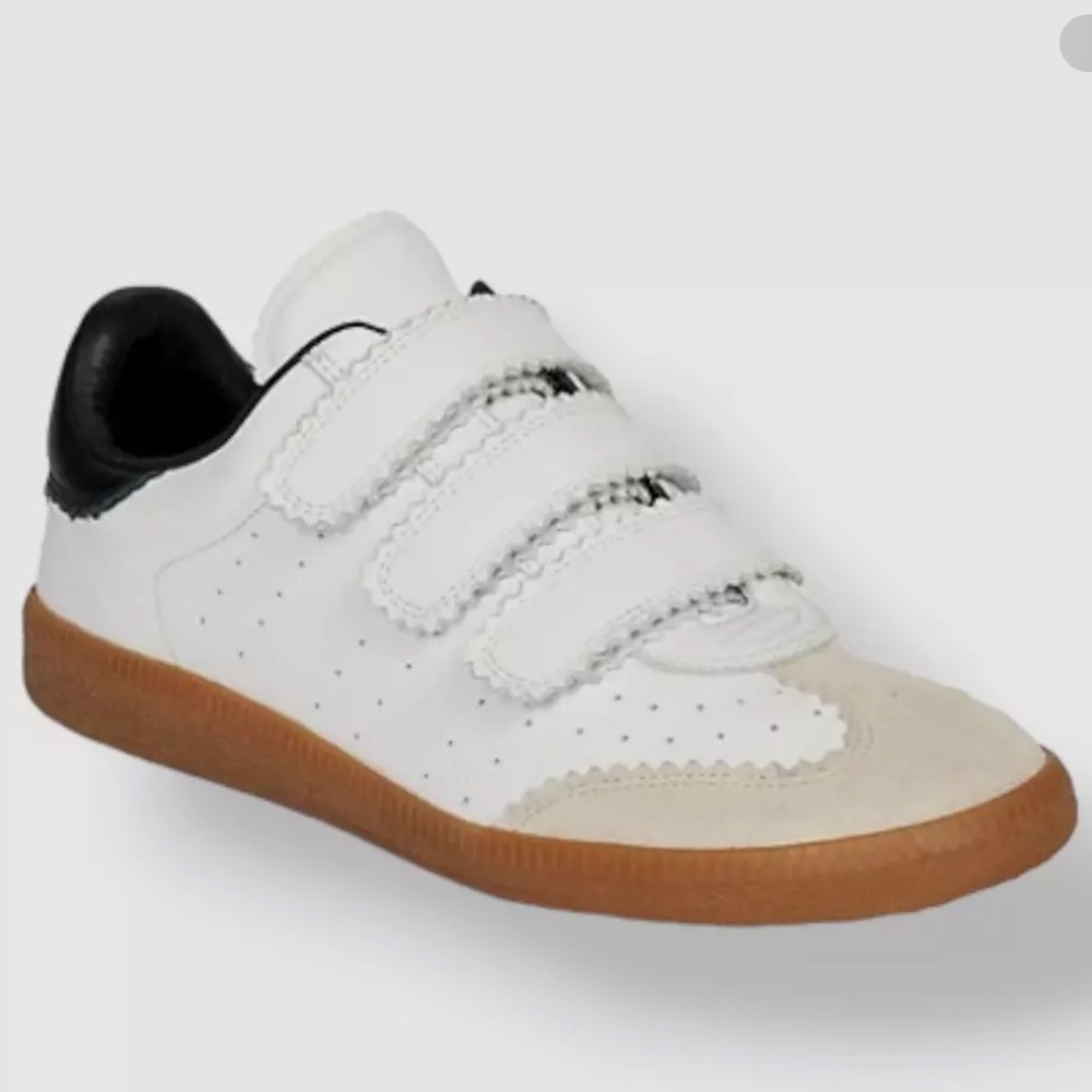 -Isabel Marant Women's White Beth Low Top Sneaker Shoes EU 36/US 6